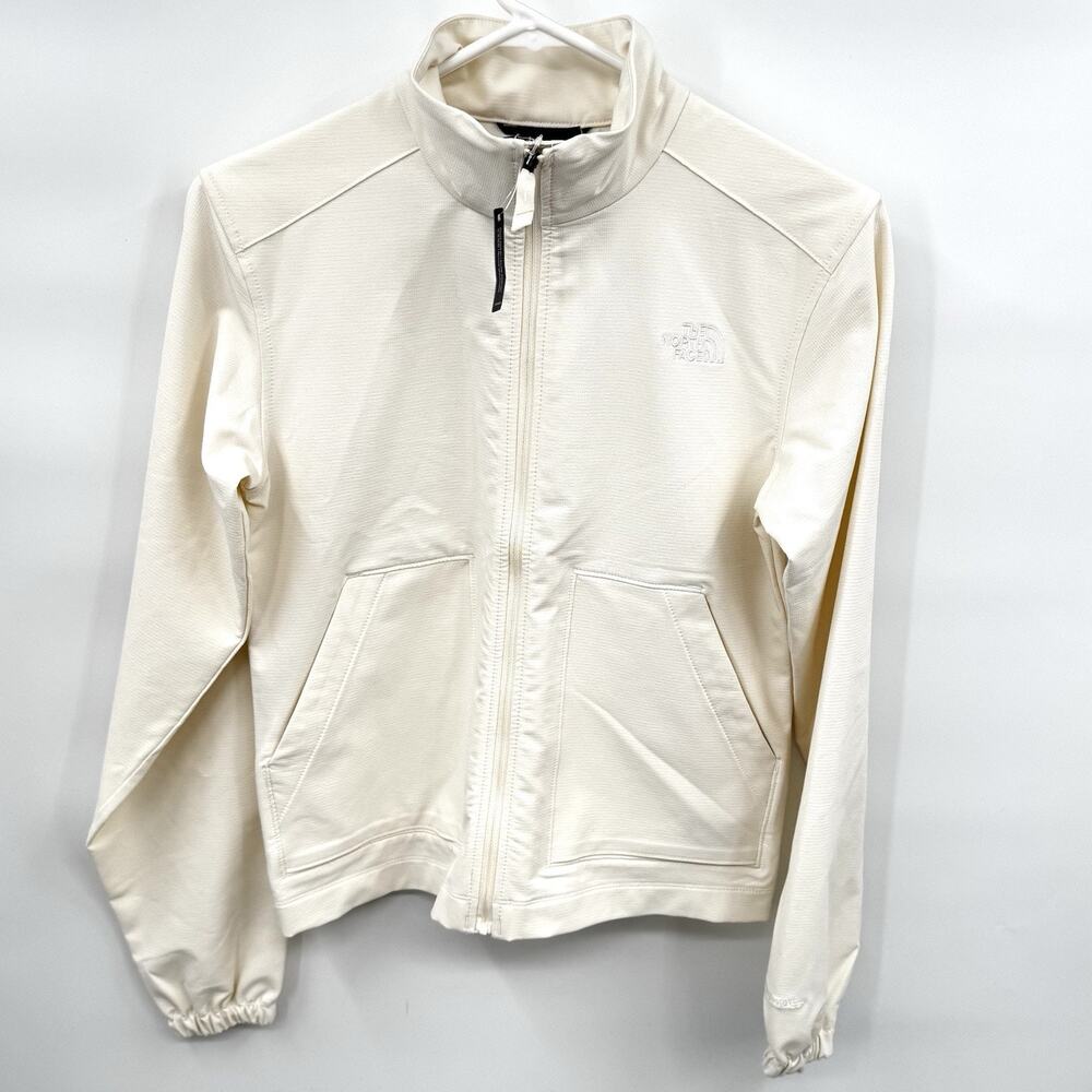 The North Face Women's Willow Stretch Jacket White Dune Size Large